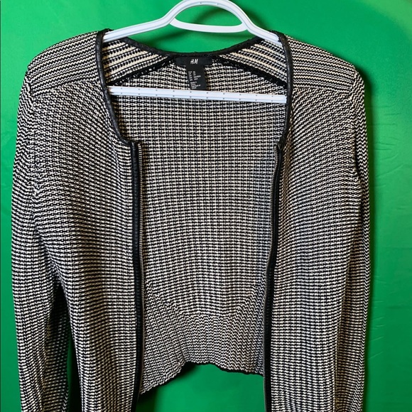 H&M formal zip up sweater - Picture 1 of 2